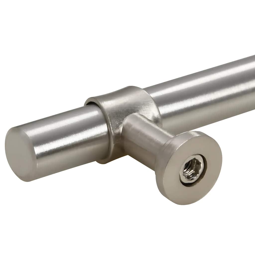 skabshåndtag 5 stk. 192 mm rustfrit stål sølvfarvet