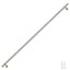 skabshåndtag 5 stk. 480 mm rustfrit stål sølvfarvet