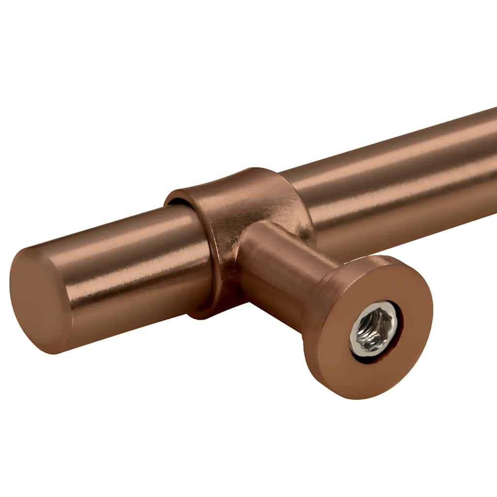 skabshåndtag 5 stk. 192 mm rustfrit stål bronzefarvet