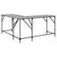 skrivebord 149x149x75 cm konstrueret træ grå sonoma-eg