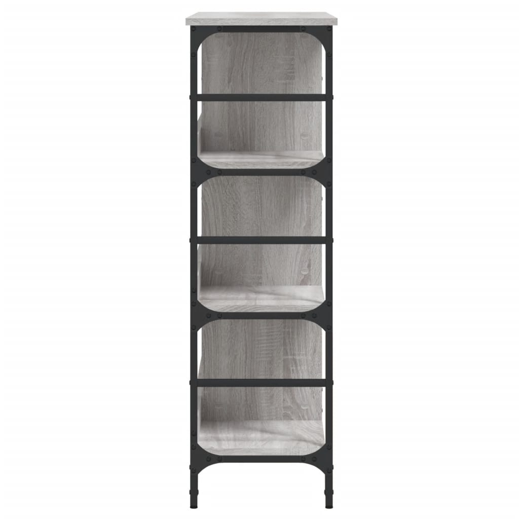 skænk 102x32x103,5 cm konstrueret træ grå sonoma-eg