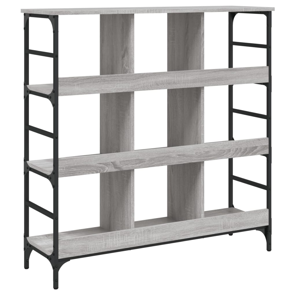 skænk 102x32x103,5 cm konstrueret træ grå sonoma-eg