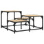 sofabord 68x68x40 cm konstrueret træ sonoma-eg