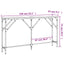 konsolbord 140x23x75 cm konstrueret træ sonoma-eg