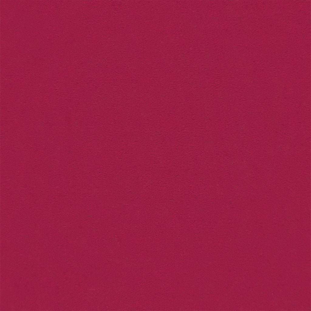 bænk med ryglæn 119,5x64,5x75 cm velour vinrød