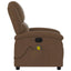 massagestol stof brun