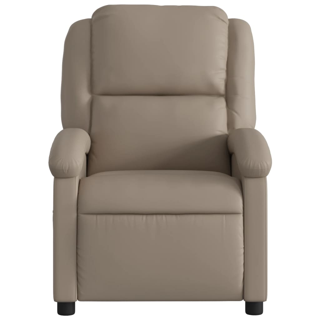 massagestol kunstlæder cappuccino