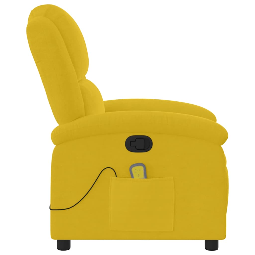 massagestol velour gul
