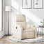 lænestol mikrofiberstof beige
