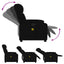 massagestol stof sort
