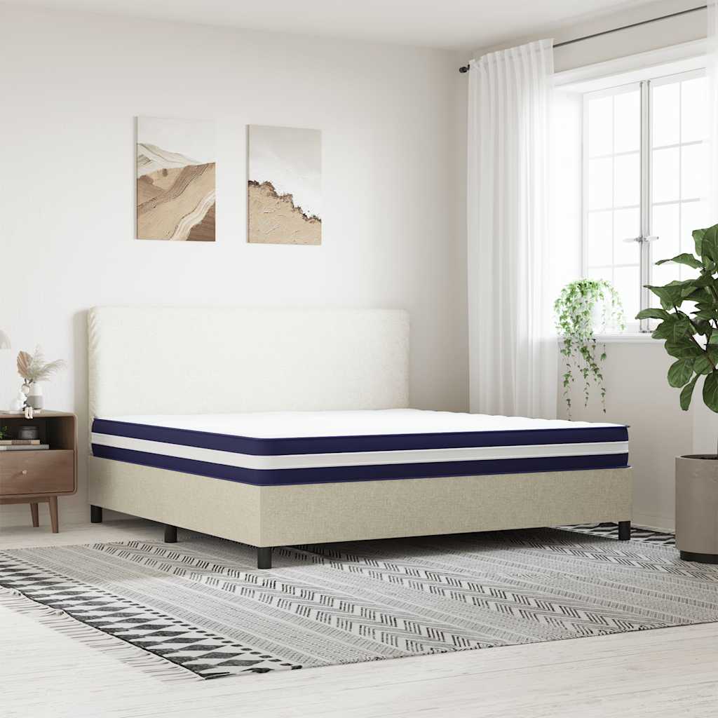 springmadras m. pocket-fjedre medium fasthed 200x200 cm
