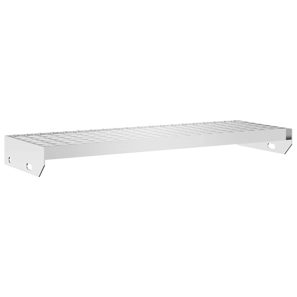 trappetrin 70x24x7 cm trinrist galvaniseret stål