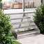 trappetrin 100x24x7 cm trinrist galvaniseret stål