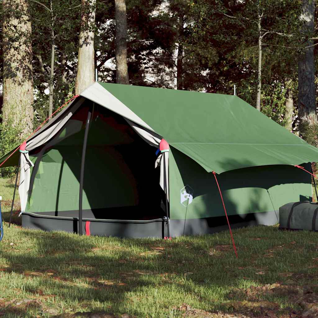2-personers campingtelt vandtæt grøn billede