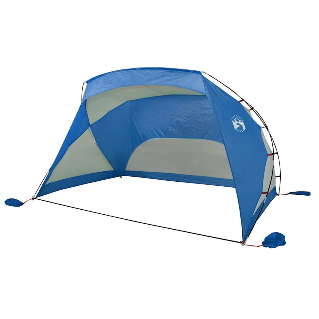 strandtelt 274x178x170/148 cm 185T polyester azurblå