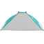 strandtelt 268x223x125 cm 185T polyester havgrøn