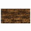 væghylder 4 stk. 80x30x1,5 cm konstrueret træ røget egetræ