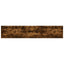 væghylder 4 stk. 100x20x1,5 cm konstrueret træ røget egetræ