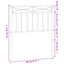 udskiftningsgavl 75 cm metal sort