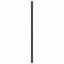udskiftningsgavl 180 cm metal sort