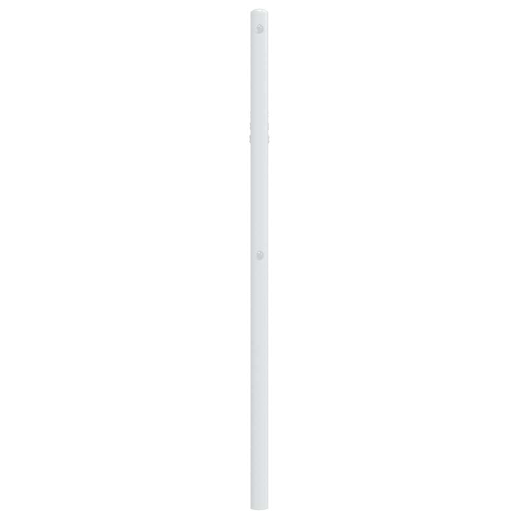 udskiftningsgavl 90 cm metal hvid