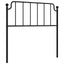 udskiftningsgavl 100 cm metal sort