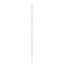 udskiftningsgavl 135 cm metal hvid