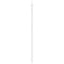 udskiftningsgavl 193 cm metal hvid