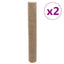 juteruller 2 stk. 1x50 m 200 gsm 100 % jute