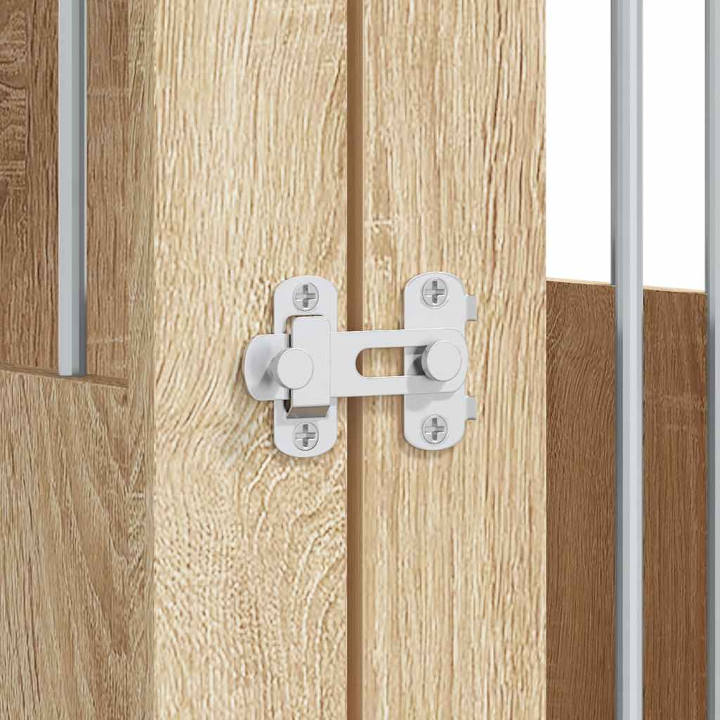 hundebur 55x80x68 cm konstrueret træ sonoma-eg