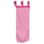 gardiner med tunnel til højseng polyester pink
