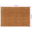 dørmåtte 60x90 cm tuftet coir naturfarvet