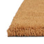 dørmåtte 65x100 cm tuftet coir naturfarvet
