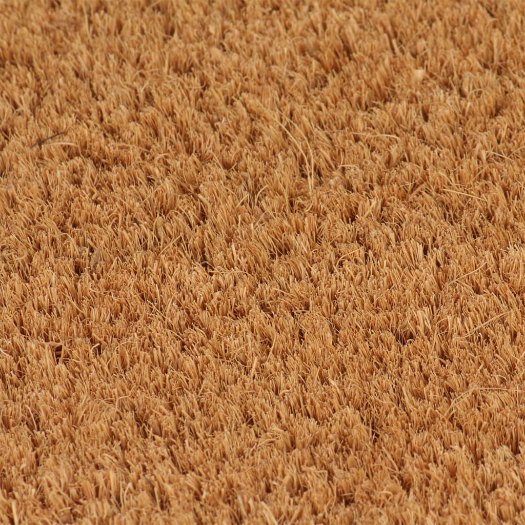 dørmåtte 80x100 cm tuftet coir naturfarvet