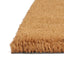 dørmåtte 90x150 cm tuftet coir naturfarvet