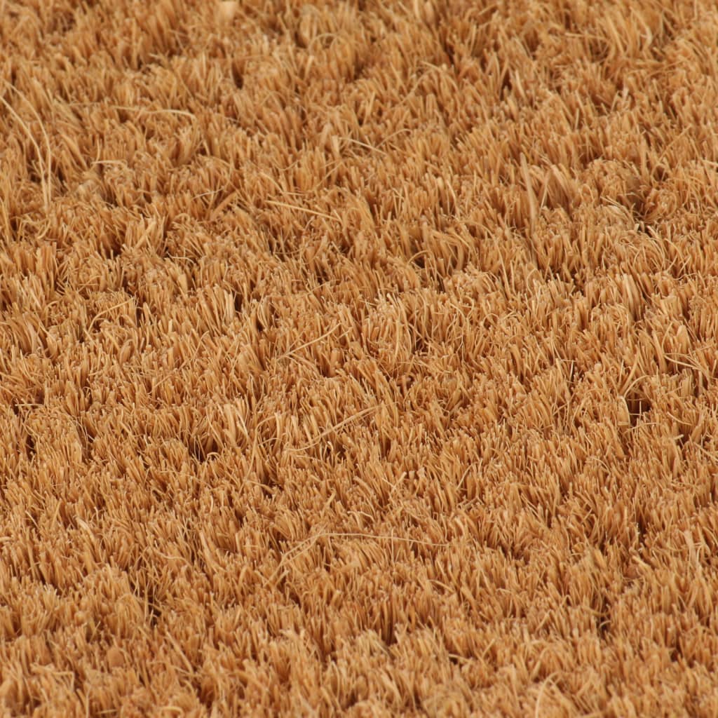 dørmåtte 90x150 cm tuftet coir naturfarvet