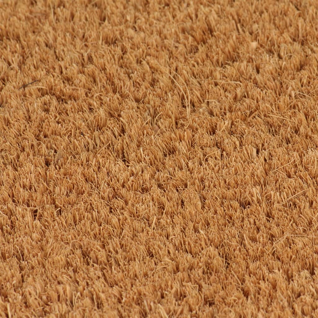 dørmåtte 100x200 cm tuftet coir naturfarvet