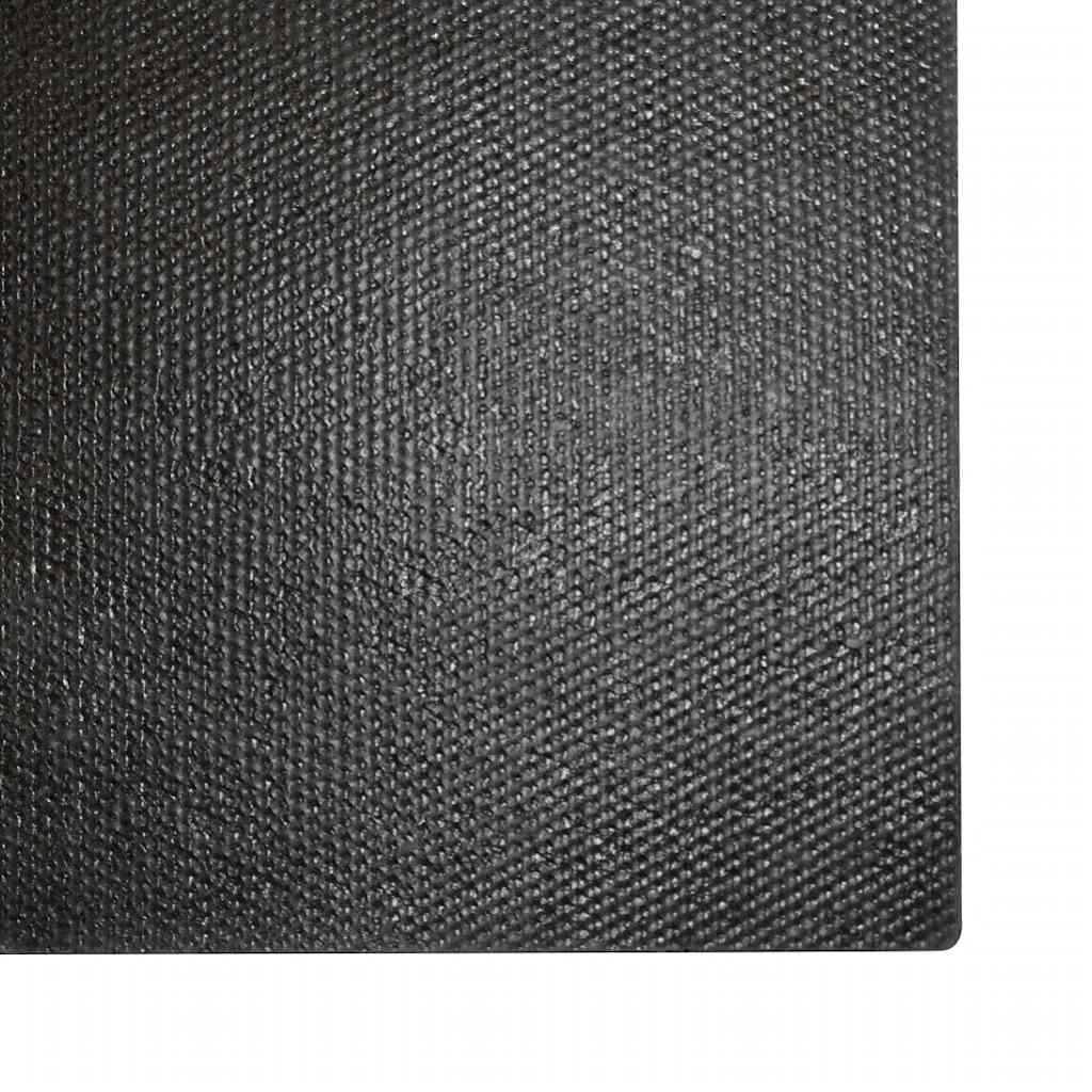 dørmåtter 2 stk. 40x60 cm tuftet coir sort
