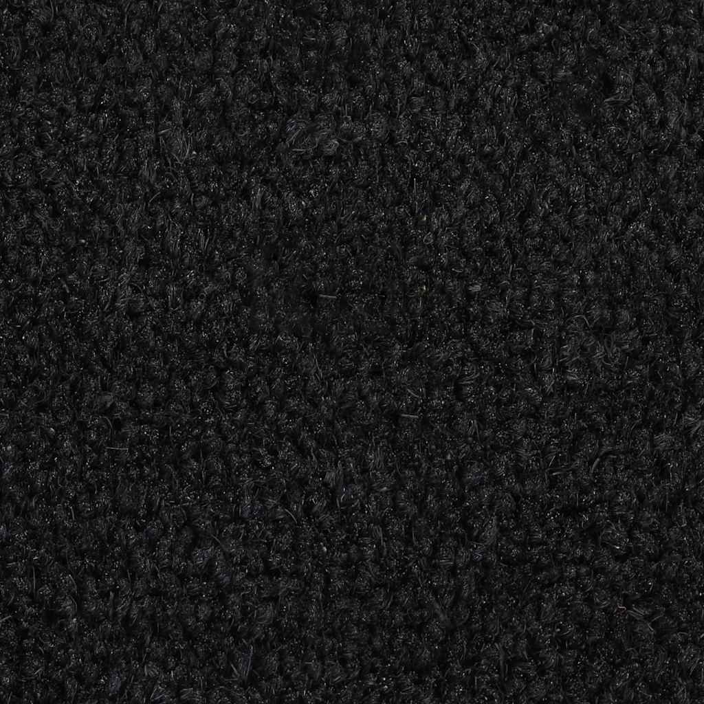 dørmåtte 50x80 cm tuftet coir sort