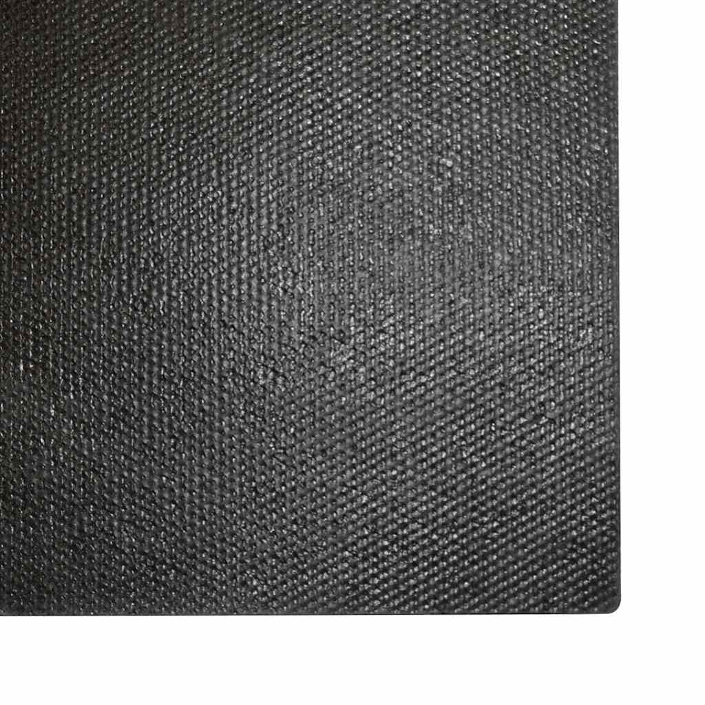 dørmåtte 100x200 cm tuftet coir sort