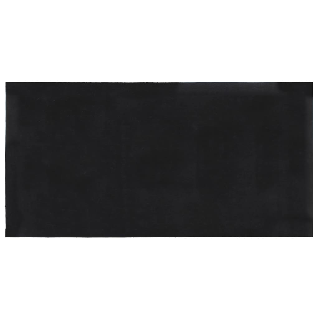 dørmåtte 100x200 cm tuftet coir mørkegrå
