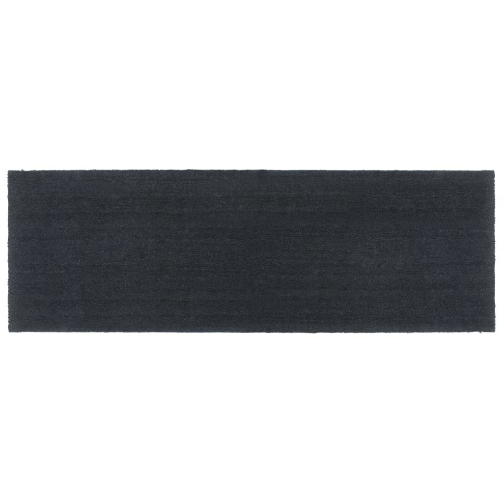 dørmåtte 100x300 cm tuftet coir mørkegrå