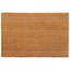 dørmåtte 50x80 cm tuftet coir naturfarvet