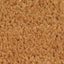 dørmåtte 60x90 cm halvrund tuftet coir naturfarvet