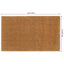 dørmåtte 90x150 cm tuftet coir naturfarvet
