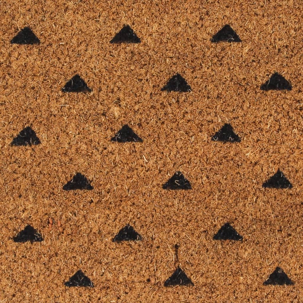 dørmåtte 40x60 cm tuftet coir naturfarvet