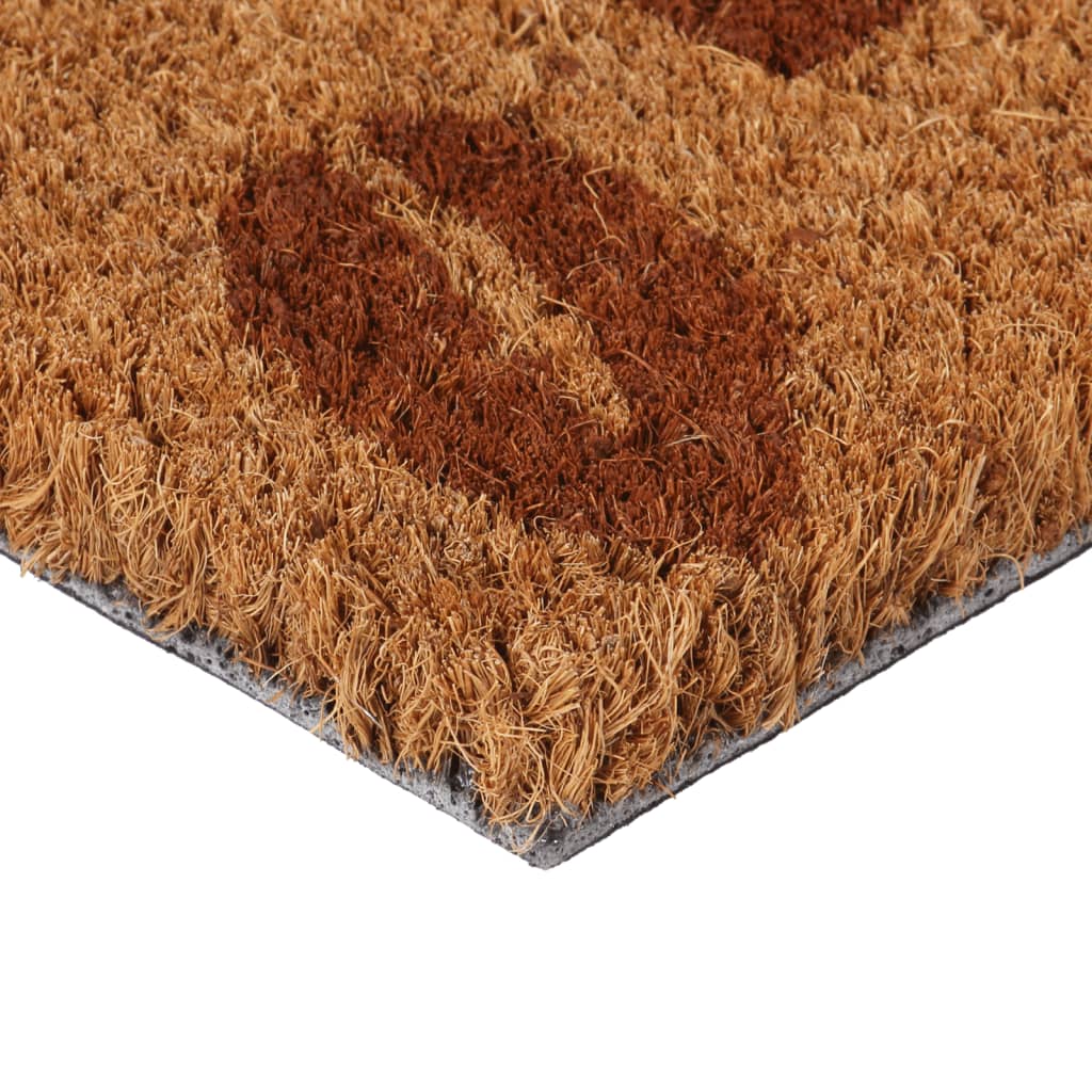 dørmåtte 45x75 cm tuftet coir naturfarvet