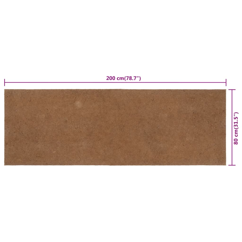 madrasunderlag 80x200 cm coir