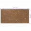 madrasunderlag 100x200 cm coir