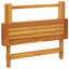 foldbart havebord 90x52,5x65 cm massivt akacietræ